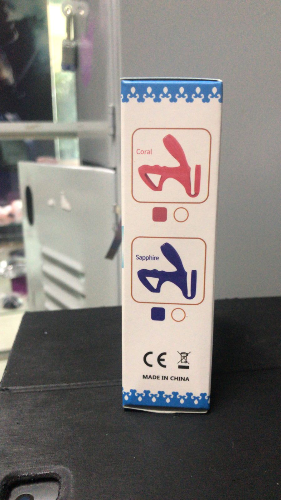 Anillo de testículos y extensor de tronco con estimulador de vibración Pat el clítoris AC1018