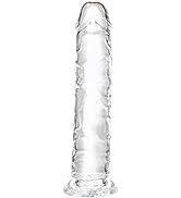 Dildo transparente curvo