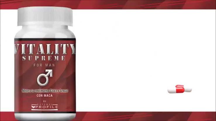 VITALITY SUPREME PARA HOMBRE 30 cápsulas