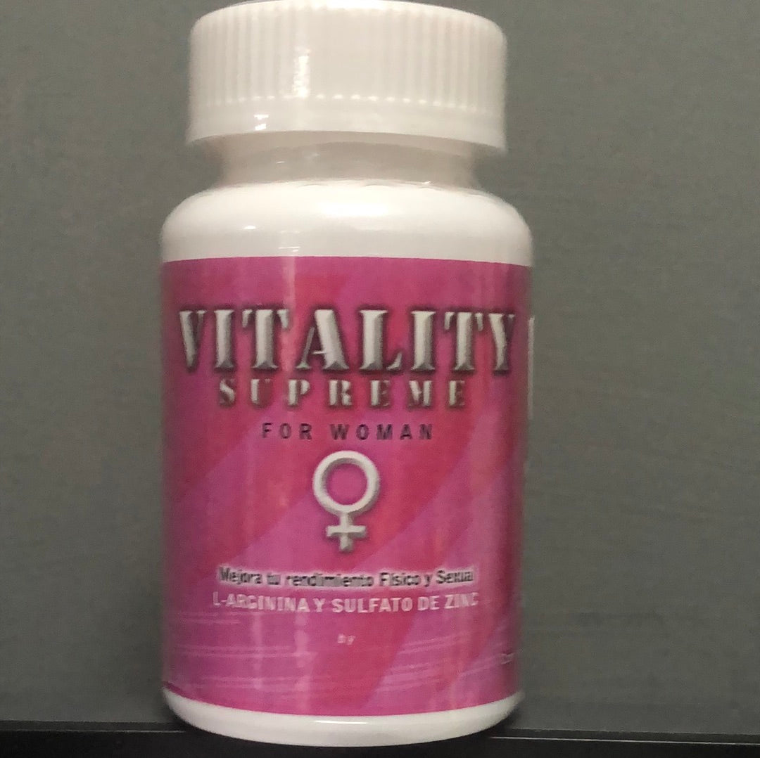 VITALITY SUPREME 30 Caps mujer