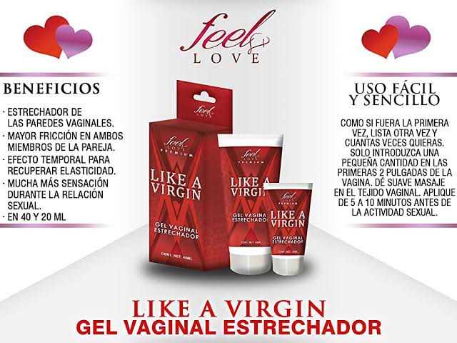 LIKE A VIRGIN SOBRE 5 GR Estrechador vaginal