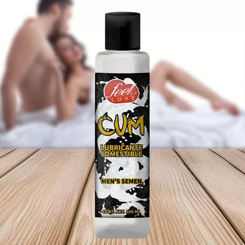 Lubricante tipo semen comestible